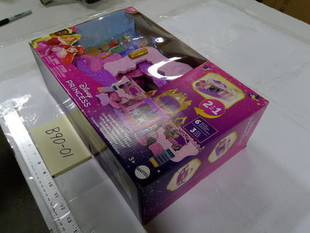 Disney Princess Carriage To Castle 2in1 Mini Doll Playset New In Box Mattel Toy