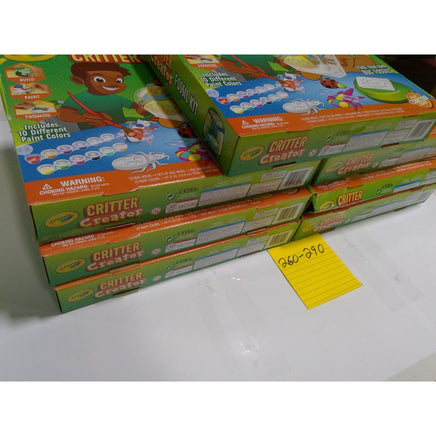 Crayola Critter Creator Fossil Kit Kids Unisex Green New STEAM Craft pack of 7