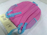 Disney Princess Kids Backpack Pink Blue Girls School Bag Cartoon Print Bookbag