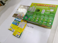Crayola Critter Creator Fossil Kit Coloring Book Markers Pencils Art Lot New