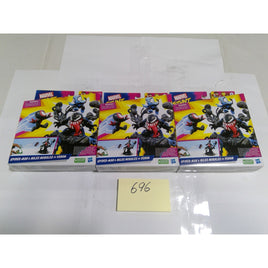 Hasbro Marvel Stunt Squad Spider-Man Miles Morales vs Venom Playset New 3pk