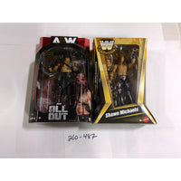 AEW All Out Killswitch WWE Legends Shawn Michaels Figure Lot Jazwares Mattel