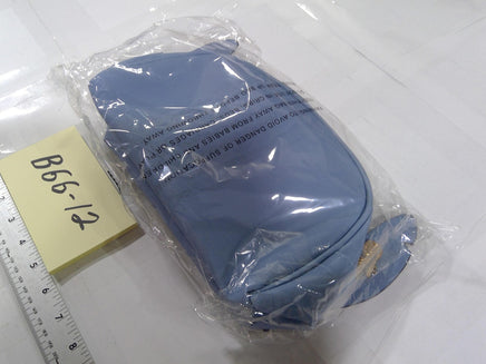 Disney Stitch Makeup Bag Blue Zipper Cosmetic Pouch Travel Toiletry Gift New