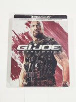 GI Joe Retaliation 4K Ultra HD Blu-ray Steelbook New Sealed Digital Code Action