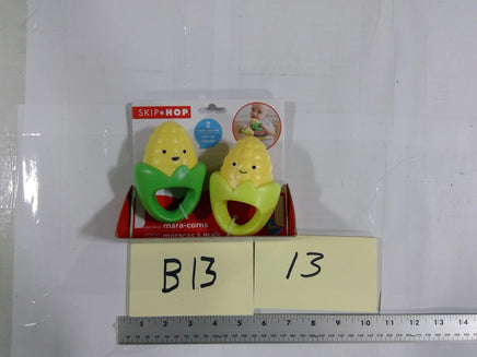 Skip Hop Farmstand Mara-Corns Baby Rattle Set 3m+ Infant Girl Yellow Corn Toy