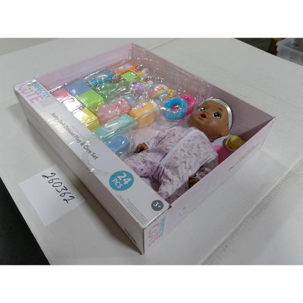 Perfectly Cute Baby Doll Deluxe Play & Care Set 24 Pieces Pink New Open Box