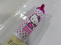Sanrio Hello Kitty Kids Water Bottle Pink Hearts Plastic Drink Cup With Lid