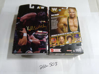 AEW Killswitch All Out PPV WWE Legends Kurt Angle Figure Lot Jazwares Mattel
