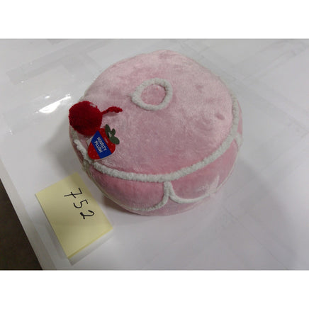 Target Novelty Pillow Kids 10in Pink Cake Macaron NEW Plush Cherry Decor 752