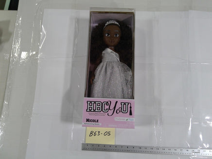 HBCYoU Nicole 12in Fashion Doll Homecoming Queen New In Box Purpose Toys