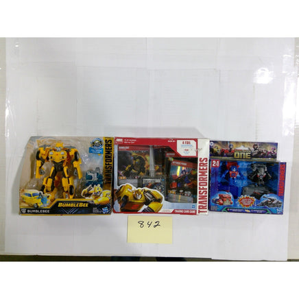 Hasbro Transformers Lot Bumblebee Energon TCG Starter Set Transformers One NEW