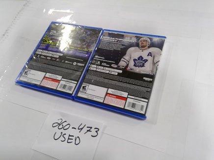 NHL 24 NHL 22 Sony PS5 Video Game Lot Of 2 Used Tested EA Sports Ice Hockey