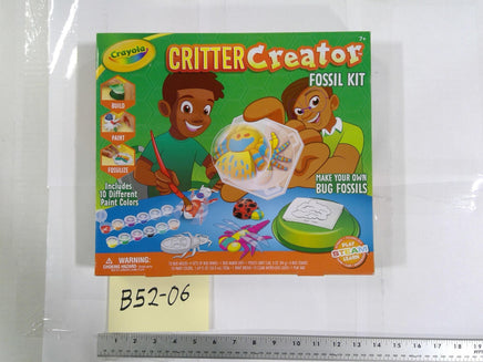 Crayola Critter Creator Fossil Kit Bug Fossils STEAM Activity Toy 7+ New Sealed