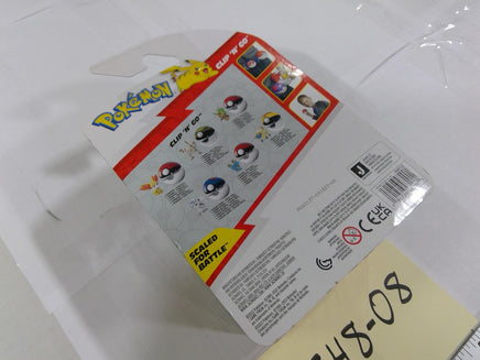 Pokemon Mareep Clip 'N' Go Action Figure 8in Jazwares Level Ball Yellow Toy