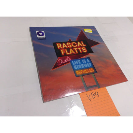 Rascal Flatts Duets Life Is A Highway Refueled LP Blue Vinyl New Sealed 2023