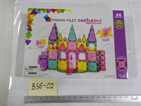 Magna-Tiles Castledlx MicroMags 48 Piece Castle Magnetic Building Set 3+ New