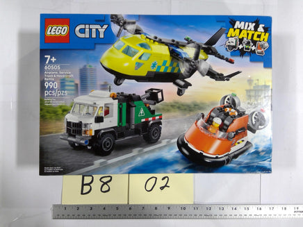 LEGO City Plane 60505 990 Pieces 7+ Building Toy Set Mix & Match New Sealed
