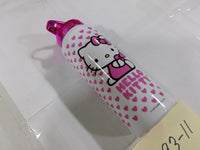 Sanrio Hello Kitty Kids Water Bottle Pink Hearts Aluminum Drink Cup With Lid