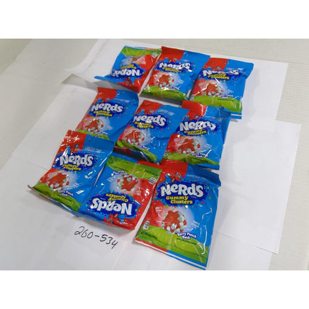 Nerds Gummy Clusters Berry Punch Rush 5oz 9 Bags Blue Red New Limited Edition