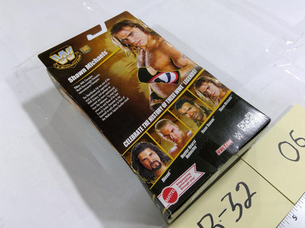 WWE Legends Shawn Michaels Elite Action Figure Mattel 6in Boxed New Black Toy