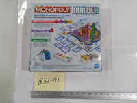 Hasbro Monopoly Builder Family Strategy Board Game 2-4 Players 8+ New Sealed