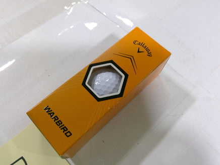 Callaway Warbird Golf Balls 3 Pack Sleeve White Ionomer Long Distance