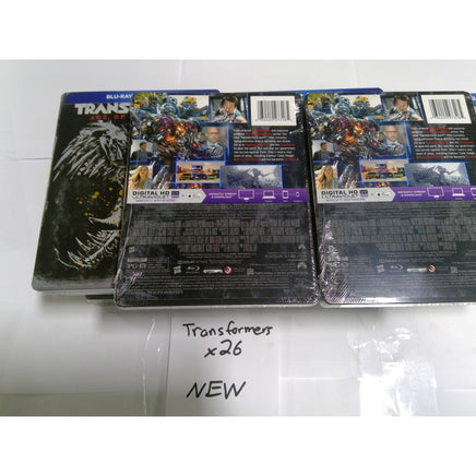 Transformers Age of Extinction Blu-ray Steelbook Unisex OS Black New Grimlock