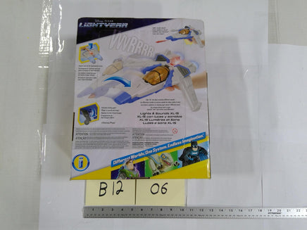 Disney Pixar Lightyear Buzz XL-15 Ship Playset Imaginext Lights Sounds White New