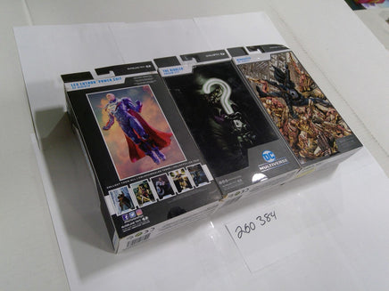 McFarlane DC Comics Multiverse Figure Set Lex Luthor Riddler Midnighter Lot 3