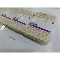 Room Essentials Sheet Set Twin XL Tan Pink Ikat Microfiber NEW 3pc Bedding
