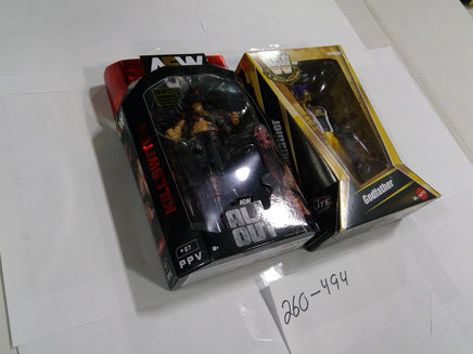 AEW PPV Limited Killswitch WWE Godfather Figure Lot Jazwares Mattel Elite Toy