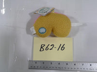 Ami Amis Plush Toy Mini Yellow Donut Dessert Knit Pink Frosting Sprinkles New