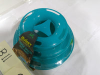 Quirky Triple Chase Ball Track Interactive Cat Toy Teal Plastic Tower