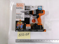BLACK+DECKER Matrix Junior Power Drill & Jigsaw Kids Roleplay Toy 3+ Orange