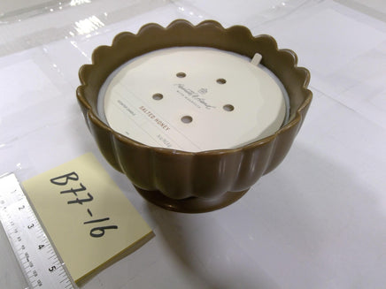 Hearth & Hand With Magnolia Salted Honey Scented Candle 34oz Brown Ceramic
