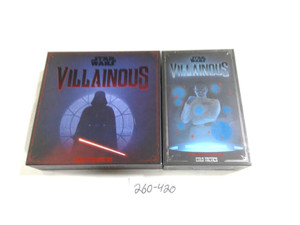 Star Wars Villainous Power Dark Side Cold Tactics Ravensburger Lot New Sealed