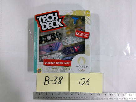 Tech Deck Paris 2024 Sk8shop Bonus Pack Fingerboard Toy Set 6+ New Playset