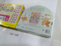 Creativity For Kids Big Gem Diamond Painting & Jewelry Spinner 2pc Kit Lot New