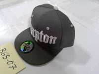 Compton Hat Cap Baseball Fitted Mens One Size Gray Streetwear Hip Hop City
