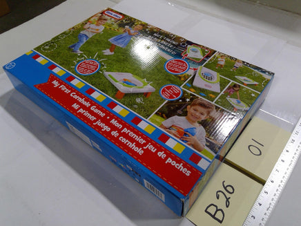 Little Tikes My First Cornhole Game Kids Outdoor Bean Bag Toss Toy New