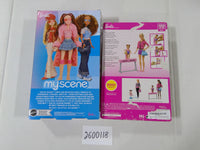 Barbie My Scene Chelsea Doll & Gymnastics Coach Playset Lot New In Box Mattel