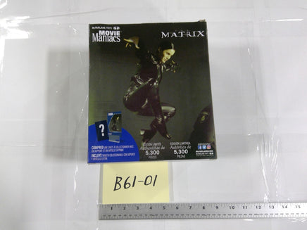 The Matrix Trinity Movie Maniacs Action Figure McFarlane Toys Black Toy Limited