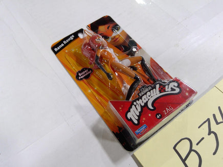 Miraculous Rena Rouge Action Figure Playmates Toys 5in Super Poseable Toy Orange