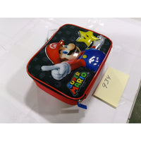 Bioworld Super Mario Lunch Bag Kids OS Red New 3D Molded Power Star Nintendo