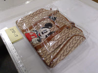 Disney Mickey Mouse Baby Diaper Bag Large Infant Boy Travel Tote Beige New