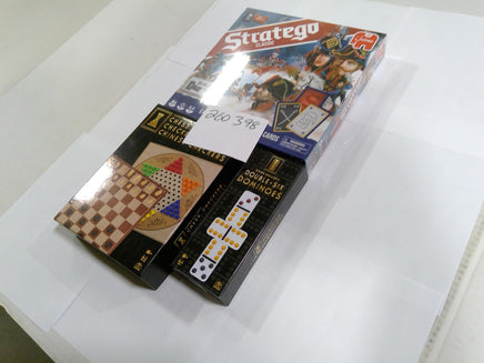 Mixed Lot Stratego Chess Checkers Dominoes Strategy Family Game Lot New Sealed