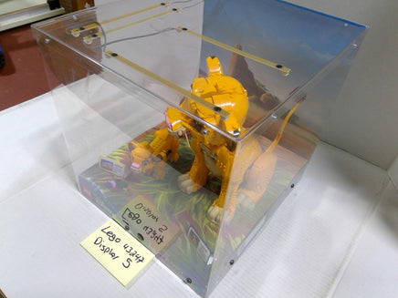 LEGO Disney Lion King 43247 43243 Lighted Display Case Clear Acrylic Retail