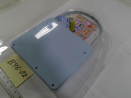 Bluey Creative Case Art Set Tin Carrying Case Kids 3+ Stationery Blue Toy New