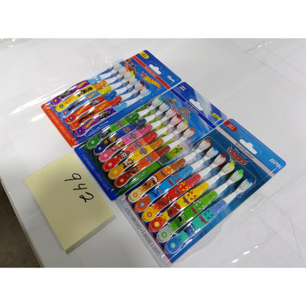 Brush Buddies Toothbrush Kids 18ct Multicolor NEW Paw Patrol Hot Wheels Cars