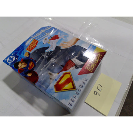 DC Superman Flying Krypto Hand Guided Flight Toy Kids White New #20152208